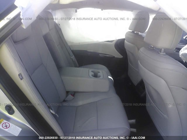 4T1BK1EB1HU260152 - 2017 TOYOTA AVALON XLE PLUS/PREMIUM/TOUR/LTD SILVER photo 8