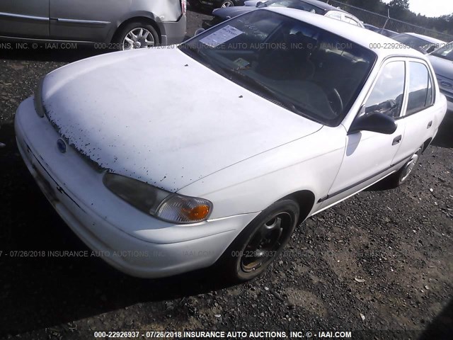 1Y1SK52812Z411596 - 2002 CHEVROLET GEO PRIZM LSI 白色 照片 2