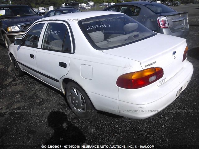 1Y1SK52812Z411596 - 2002 CHEVROLET GEO PRIZM LSI 白色 照片 3
