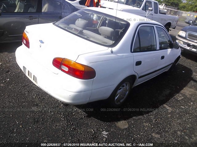 1Y1SK52812Z411596 - 2002 CHEVROLET GEO PRIZM LSI 白色 照片 4