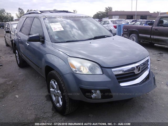 5GZEV13747J156115 - 2007 SATURN OUTLOOK XE BLUE photo 1