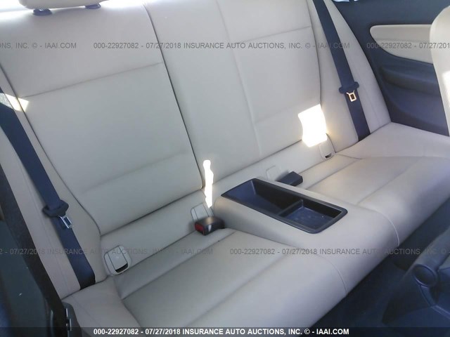 WBAUP7C56DVP25296 - 2013 BMW 128 I WHITE photo 8