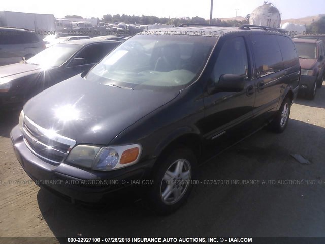 1GNDX13E74D105702 - 2004 CHEVROLET VENTURE LUXURY BLACK photo 2