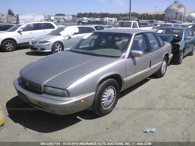 2G4WB52K9T1516071 - 1996 BUICK REGAL CUSTOM TAN photo 2