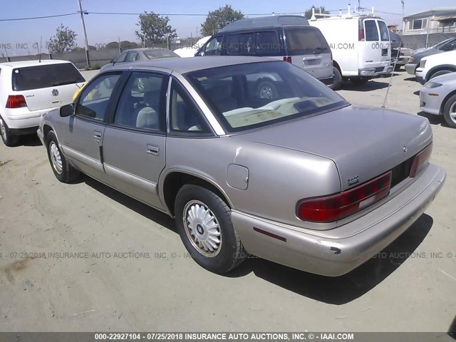 2G4WB52K9T1516071 - 1996 BUICK REGAL CUSTOM TAN photo 3