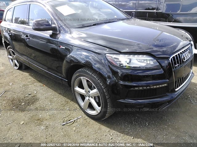 WA1DGAFE9CD003864 - 2012 AUDI Q7 PRESTIGE BLACK photo 1