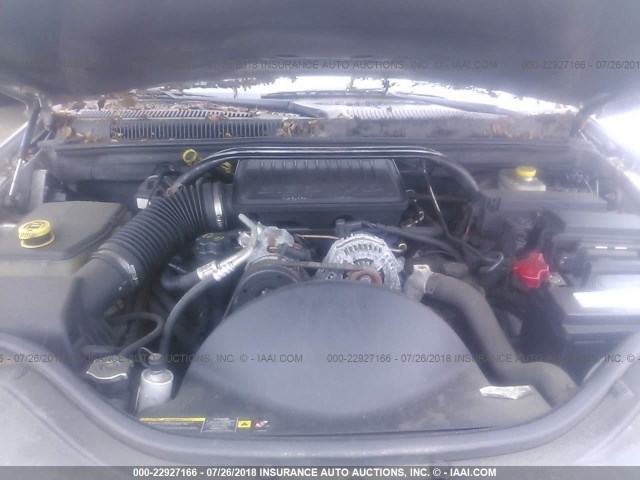 1J4GR48K15C627212 - 2005 JEEP GRAND CHEROKEE LAREDO/COLUMBIA/FREEDOM 银色 照片 10