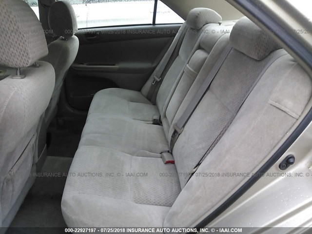 4T1BE32K14U283495 - 2004 TOYOTA CAMRY LE/XLE/SE 米色 照片 8