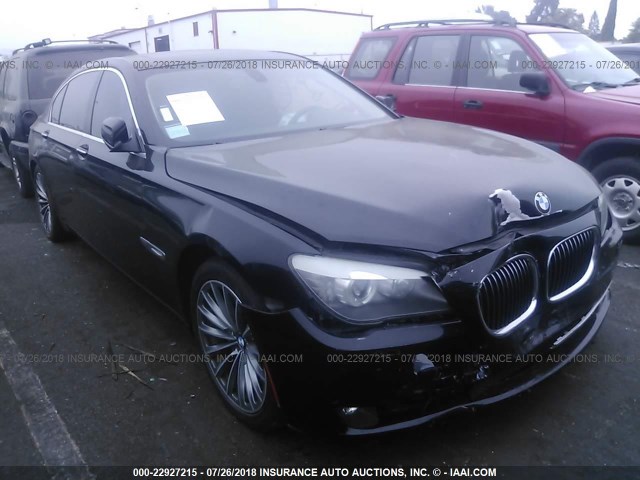 WBAKB4C52CC576898 - 2012 BMW 740 LI BLACK photo 1