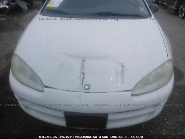 2B3HD46R41H616495 - 2001 DODGE INTREPID SE WHITE photo 6