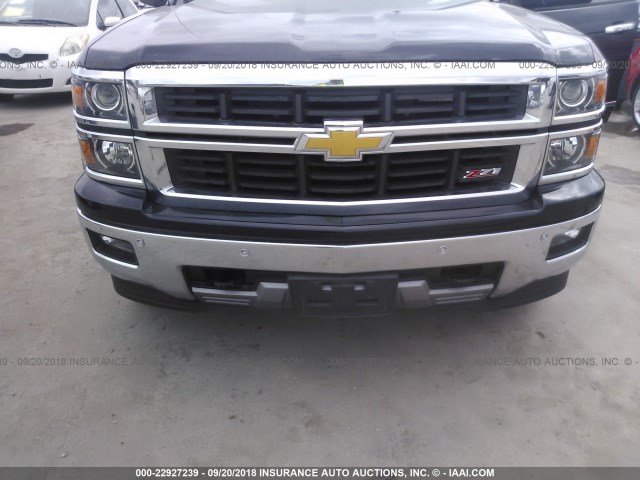 3GCUKSEC5EG142695 - 2014 CHEVROLET SILVERADO K1500 LTZ BLACK photo 6