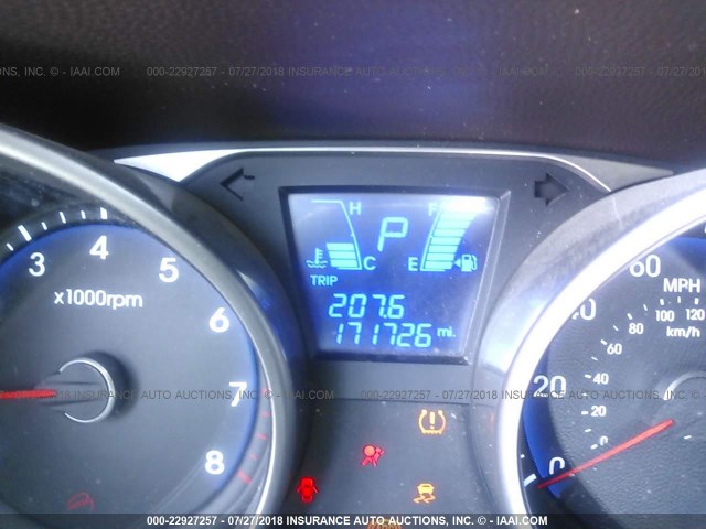 KM8JU3AC6BU150642 - 2011 HYUNDAI TUCSON GLS/LIMITED 红色 照片 7