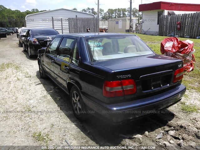 YV1LS61J5Y2635789 - 2000 VOLVO S70 SE BLUE photo 3