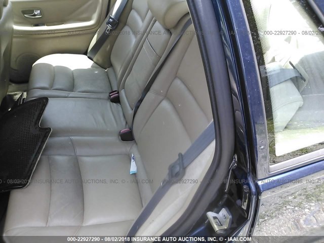 YV1LS61J5Y2635789 - 2000 VOLVO S70 SE BLUE photo 8