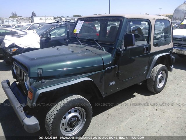 1J4FY29P4XP464189 - 1999 JEEP WRANGLER / TJ SE GRAY photo 2