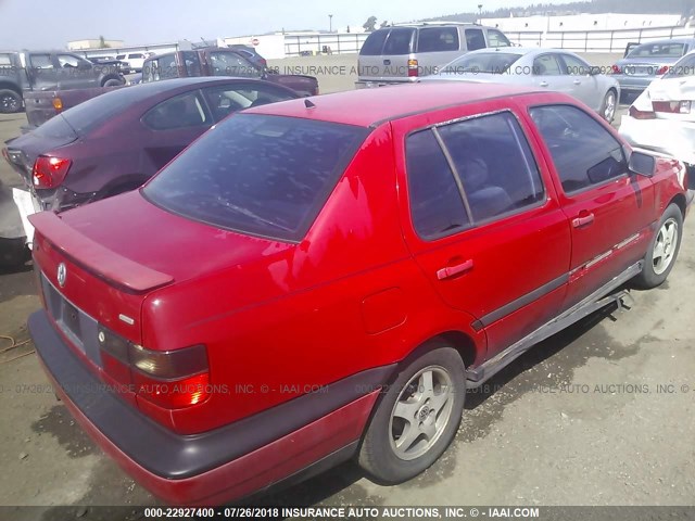 3VWPB81H1XM207156 - 1999 VOLKSWAGEN JETTA WOLFSBURG RED photo 4