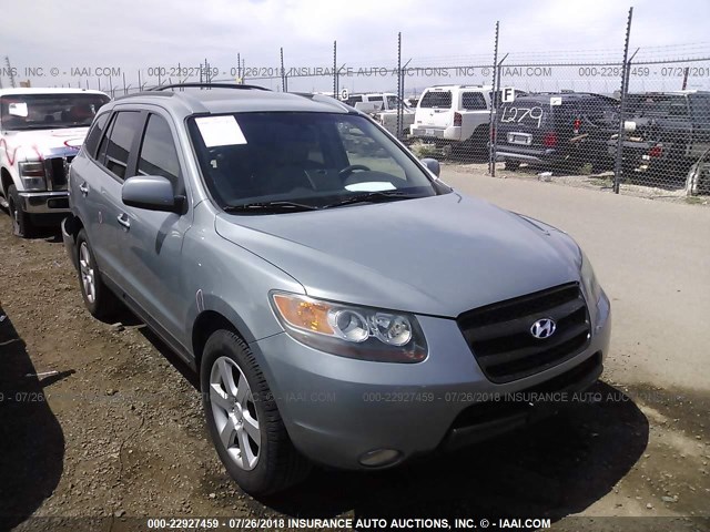 5NMSH13E17H043691 - 2007 HYUNDAI SANTA FE SE/LIMITED SILVER photo 1