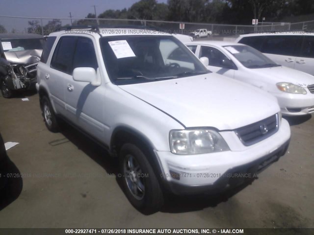 JHLRD1870YS005897 - 2000 HONDA CR-V SE/EX WHITE photo 1