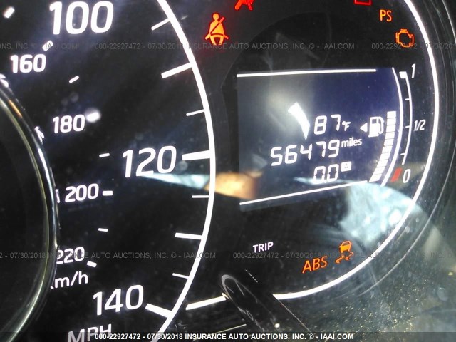 3N1CE2CPXGL361576 - 2016 NISSAN VERSA NOTE S/S PLUS/SV/SL/SR RED photo 7