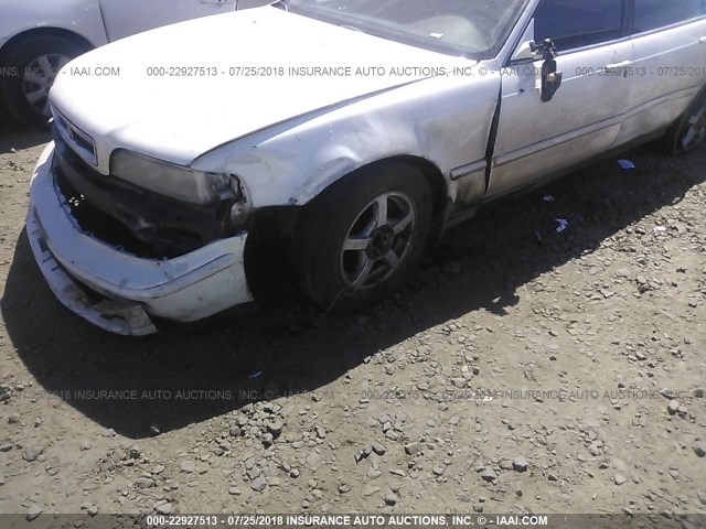 JH4KA7679SC002509 - 1995 ACURA LEGEND LS WHITE photo 6