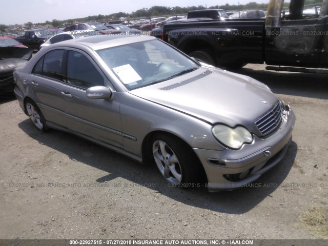 WDBRF52H36E023000 - 2006 MERCEDES-BENZ C GENERATION 2006 230 Champagne photo 1