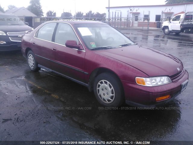 1HGCD5630RA048901 - 1994 HONDA ACCORD LX/EX BURGUNDY photo 1