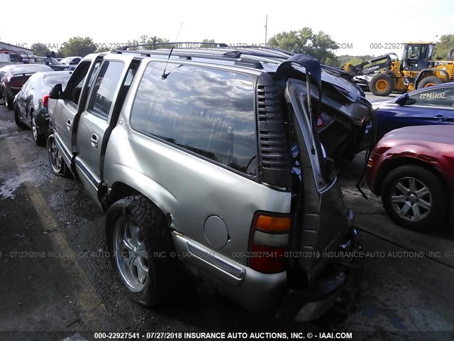 3GKFK16T21G176240 - 2001 GMC YUKON XL K1500 GRAY photo 3