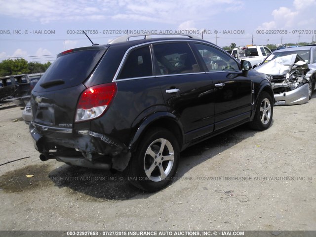 3GNAL3E56CS534030 - 2012 CHEVROLET CAPTIVA SPORT/LT BLACK photo 4