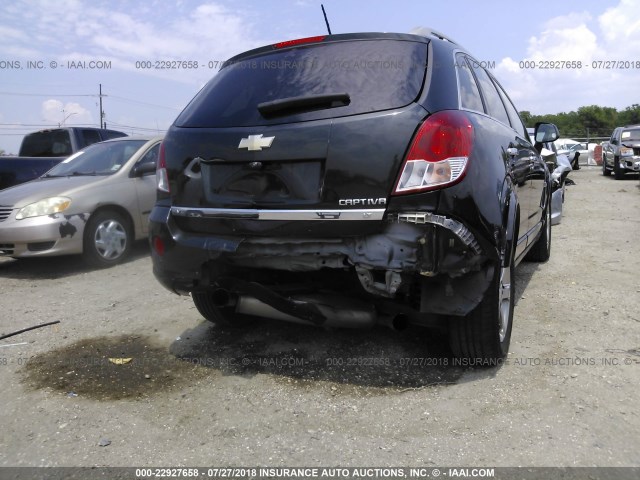 3GNAL3E56CS534030 - 2012 CHEVROLET CAPTIVA SPORT/LT BLACK photo 6