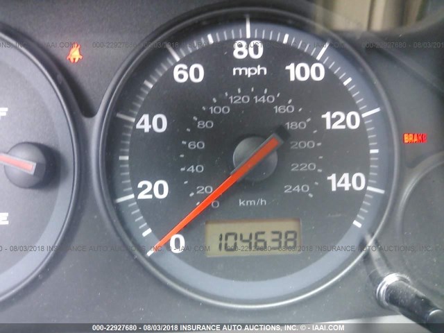 1HGEM21134L041631 - 2004 HONDA CIVIC DX VP BLUE photo 7