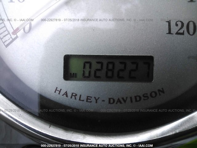1HD1FY4187Y637880 - 2007 HARLEY-DAVIDSON FLHRS BLACK photo 7