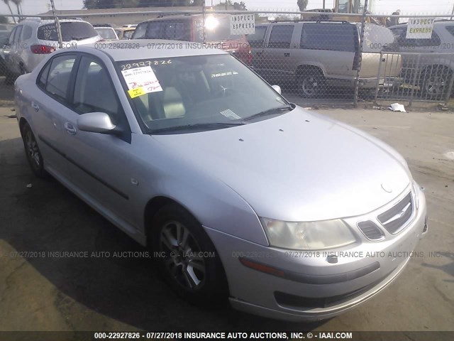 YS3FD49Y561006189 - 2006 SAAB 9-3 SILVER photo 1