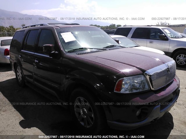 5LMFU28R53LJ11104 - 2003 LINCOLN NAVIGATOR მუქწითელი ფოტო 1
