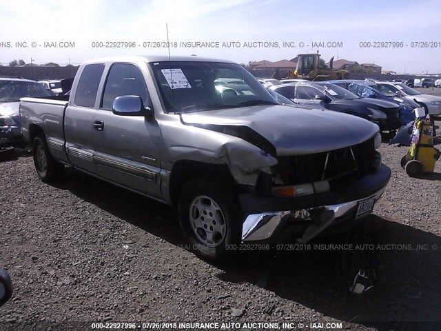 2GCEC19T611394612 - 2001 CHEVROLET SILVERADO C1500 GRAY photo 1