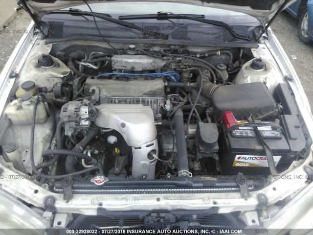 4T1BG22K61U779179 - 2001 TOYOTA CAMRY CE/LE/XLE 白色 照片 10