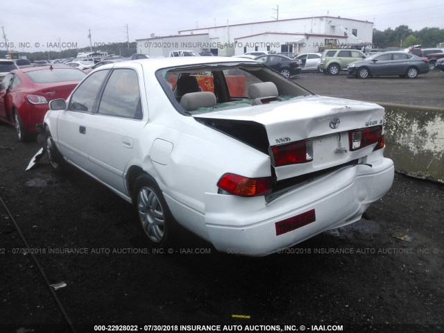 4T1BG22K61U779179 - 2001 TOYOTA CAMRY CE/LE/XLE 白色 照片 3