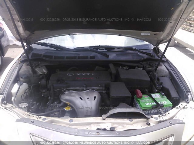 JTNBE46K093189685 - 2009 TOYOTA CAMRY SE/LE/XLE BROWN photo 10