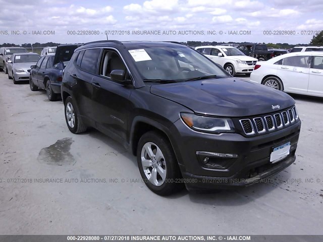 3C4NJCBB6JT263147 - 2018 JEEP COMPASS LATITUDE 灰色 照片 1