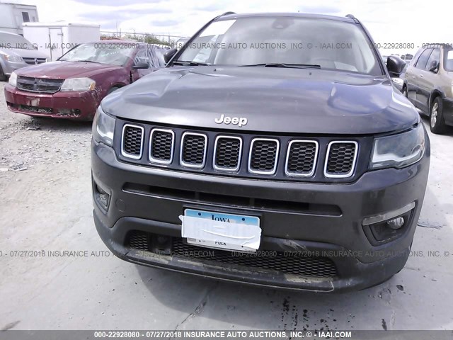 3C4NJCBB6JT263147 - 2018 JEEP COMPASS LATITUDE 灰色 照片 6