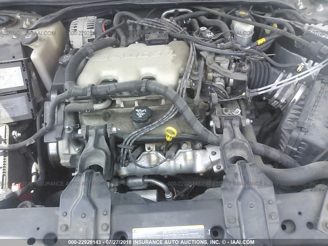 2G1WW12E739415648 - 2003 CHEVROLET MONTE CARLO LS 黑色 照片 10