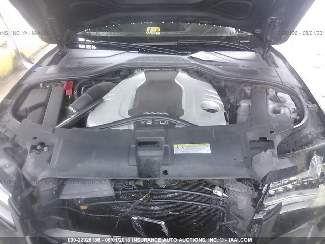 WAURMAFD8EN000928 - 2014 AUDI A8 L TDI/QUATTRO BLACK photo 10