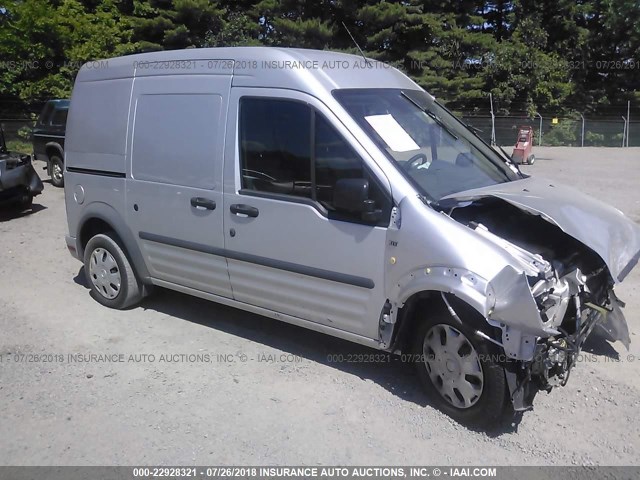 NM0LS7DN6CT080085 - 2012 FORD TRANSIT CONNECT XLT SILVER photo 1