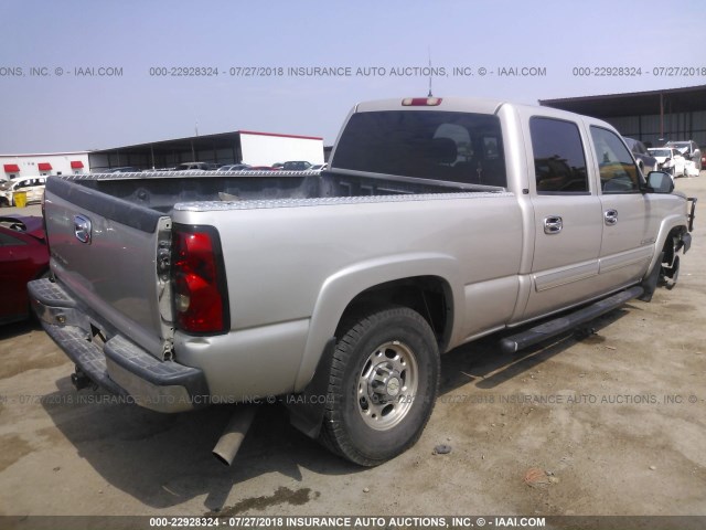 1GCHC23U87F200801 - 2007 CHEVROLET SILVERADO C2500 HEAVY DUTY SILVER photo 4