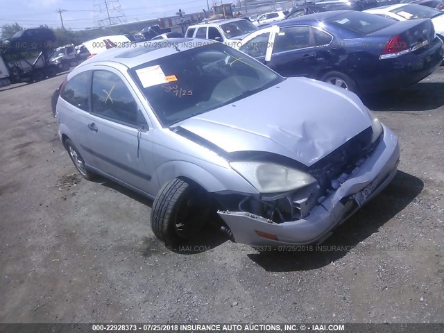 3FAFP31351R239499 - 2001 FORD FOCUS ZX3 GRAY photo 1