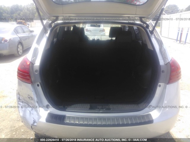 JN8AS58T69W325289 - 2009 NISSAN ROGUE S/SL SILVER photo 8