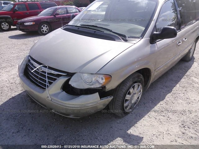 2A8GP64L07R269402 - 2007 CHRYSLER TOWN & COUNTRY LIMITED BEIGE photo 6