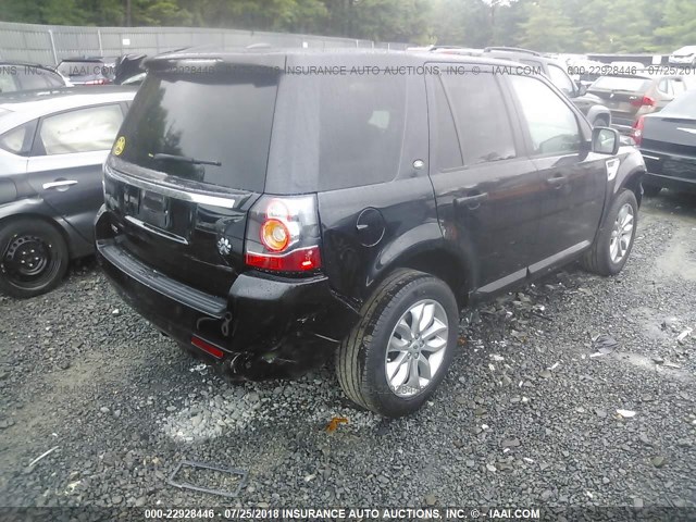 SALFR2BG8DH370585 - 2013 LAND ROVER LR2 HSE BLACK photo 4