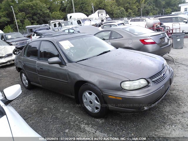 1G1NE52J716269078 - 2001 CHEVROLET MALIBU LS GRAY photo 1