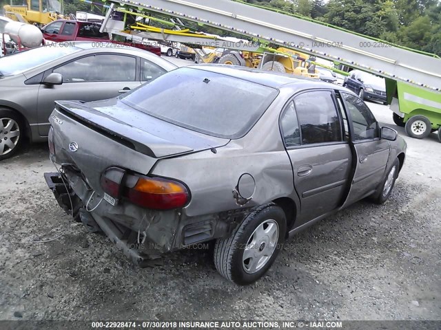 1G1NE52J716269078 - 2001 CHEVROLET MALIBU LS GRAY photo 4