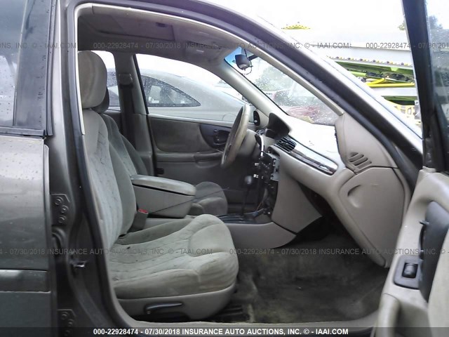 1G1NE52J716269078 - 2001 CHEVROLET MALIBU LS GRAY photo 5